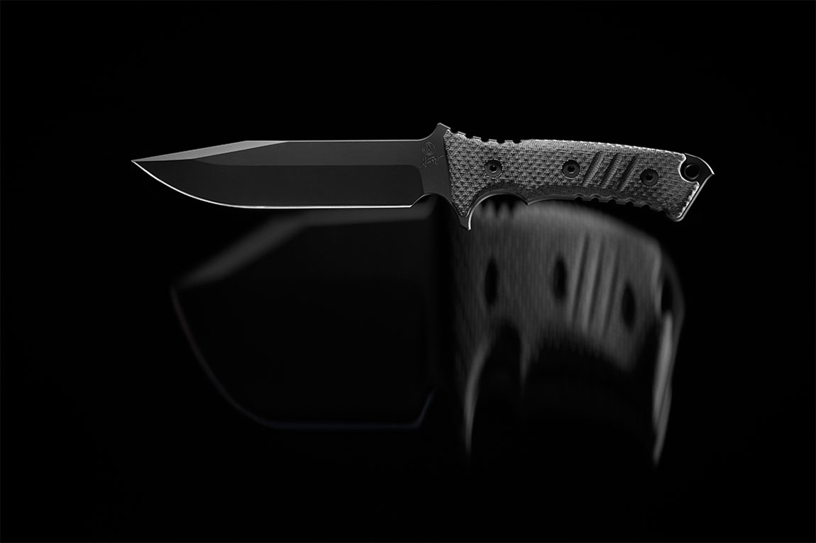 Christopher Reeve Pacific knife product photography